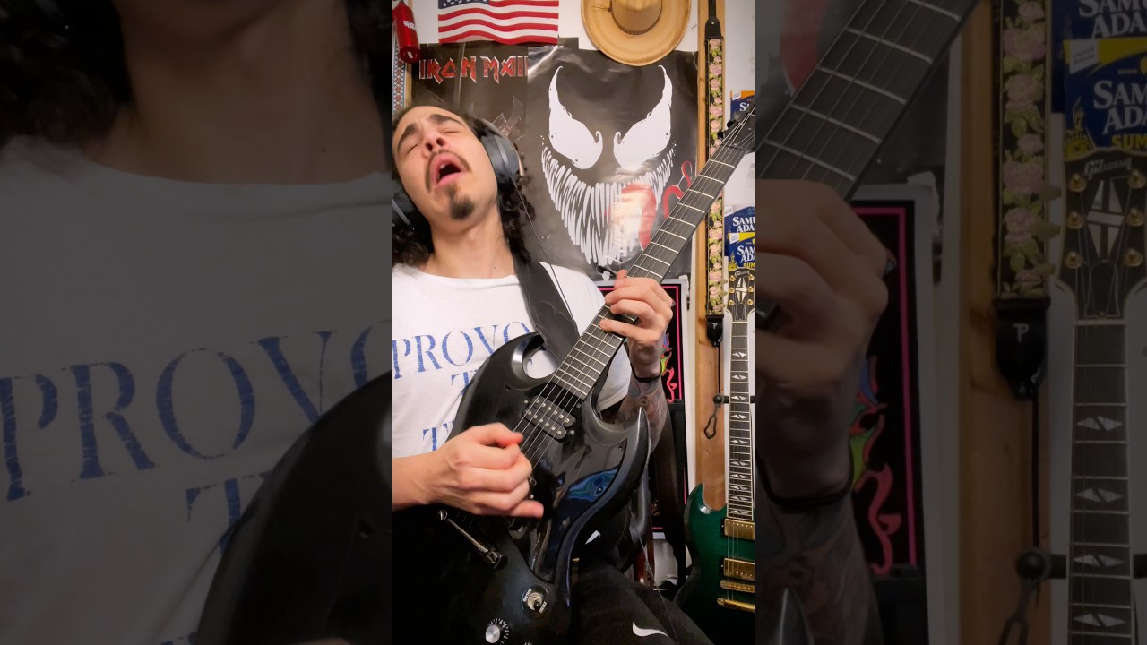 LETS GET DOWN N DIRTY !!! METAL SOLO time !!! #newriff #guitar #metal