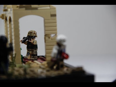 Lego Black Hawk Down - Battle of Mogadishu MOC