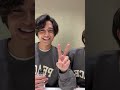 【King & Prince】ゲリラ インスタライブ 髙橋海人 永瀬廉 2023.11.06