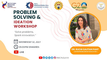 Problem solving & Ideation workshop | REC Pedia | IIC