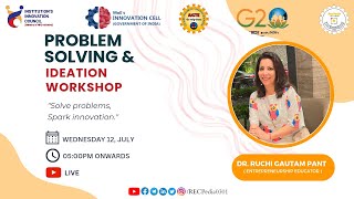 Problem solving & Ideation workshop | REC Pedia | IIC