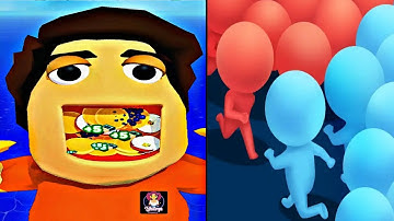 Count Master vs Pancake Rush !Top Free Gameplay iOS,Android Max Level Mobile Game Walkthrough Videos