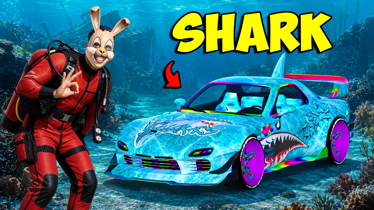 I Discovered a Animated Shark Mazda Under the Sea sa GTA 5
