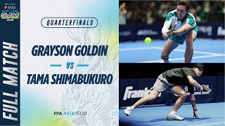 Grayson Goldin vs Tama Shimabukuro - Men's Singles QF | Hang Seng Bank Hong Kong Slam 2026