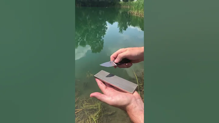 You DON'T NEED a guided system to sharpen knives! #youtubeshorts #shorts #knife #sharpening