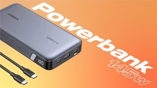 Ugreen PB205 — powerbank для ноутбука. 145Вт и 25000мАч!