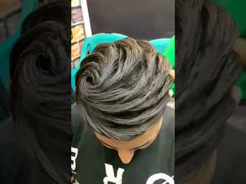 استشوار على شكل ورده لايك وشير