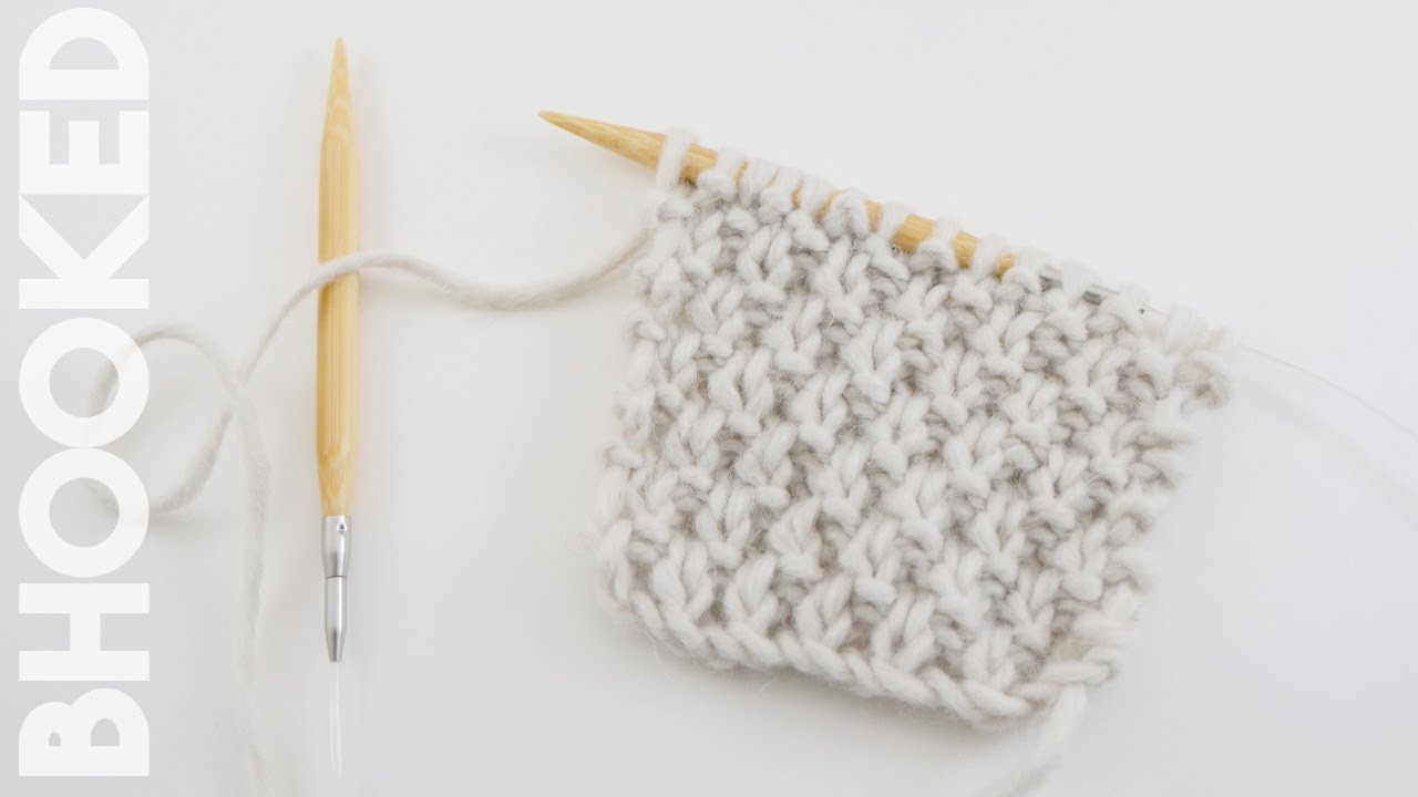 How To Knit Double Moss Stitch