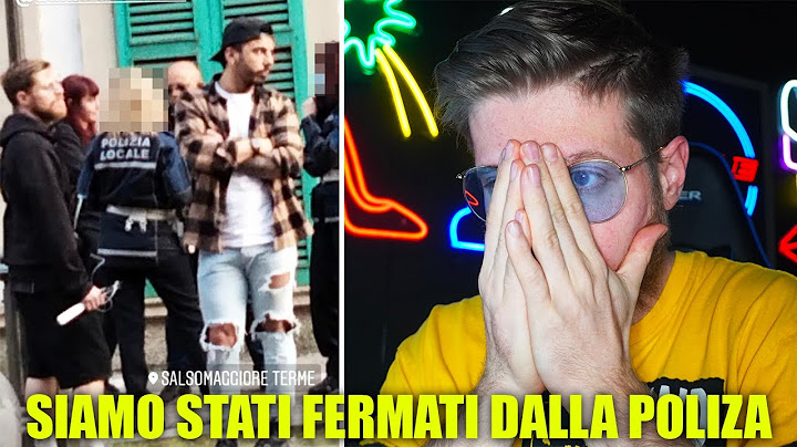 SIAMO STATI FERMATI DALLA POLIZIA - É SUCCESSO UN VERO CASINO!