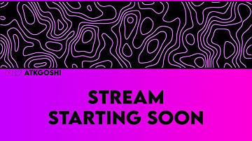 How to Make Animated Starting Soon Screen For FREE! | Twitch