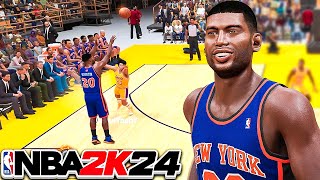 Allan Houston carries the Old School Knicks in NBA 2K24 Play Now Online!