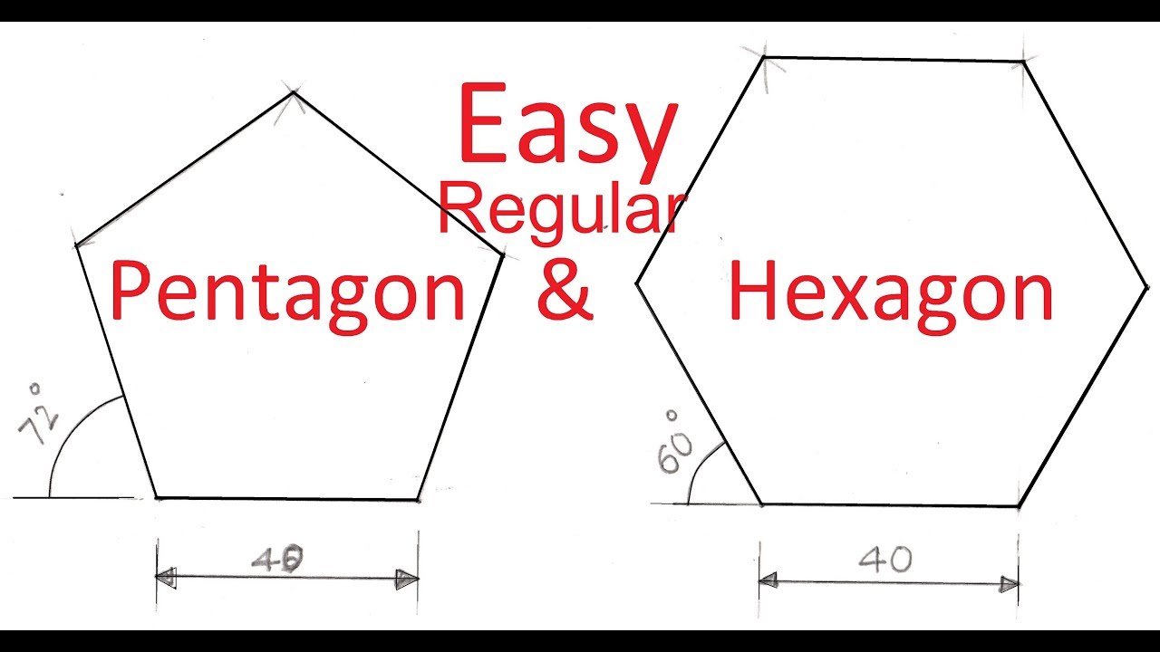 2-6-simpler-method-to-draw-a-regular-pentagon-or-a-hexagon-youtube