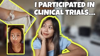 I PARTICIPATED IN CLINICAL TRIALS IN LONDON....