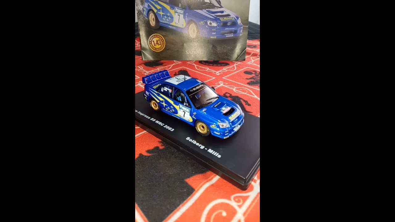 Subaru Impreza S9 WRC. #diecast #rally #rallycar #subaru