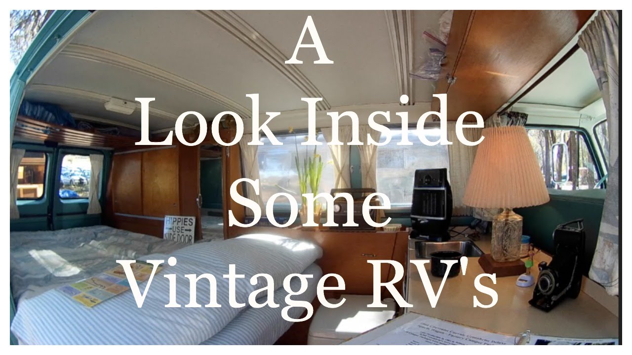 Rv Tour Of Remodeled Vintage Rv S