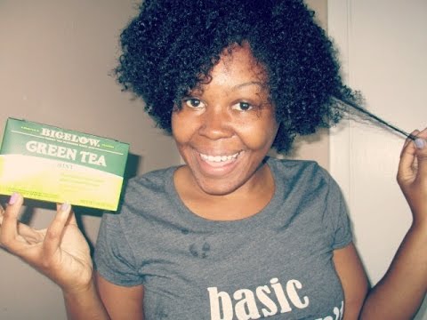 Green Tea For Natural Hair Wash Day Edition Youtube