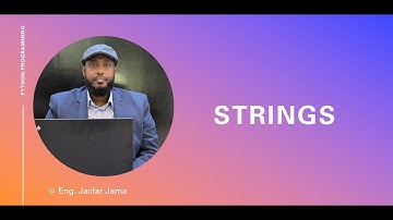 03   Python Programming Strings - Somali