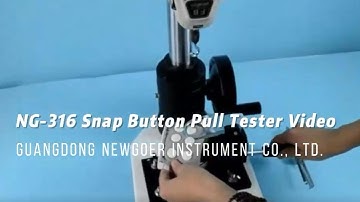 Snap Button Pull Tester, Snap Button Tensile Tester