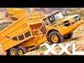 VOLVO A 30 G Dumper XXL /  Heitling Push Body45 HD Produktvideo / Mais - Kies - Bauschutt /