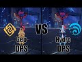 The best dps  geo vs hydro team  genshin impact