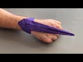 Как сделать нож АССАСИНА из бумаги | How to make hidden blade with paper