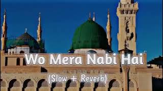 Wo Mera Nabi Hai (Slow Reverb Naat) | Syed Hassan Ullah Hussani | Lofi Naat 2024