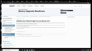 Upgrade your Splunk instance to jQuery 3.5 in three simple steps