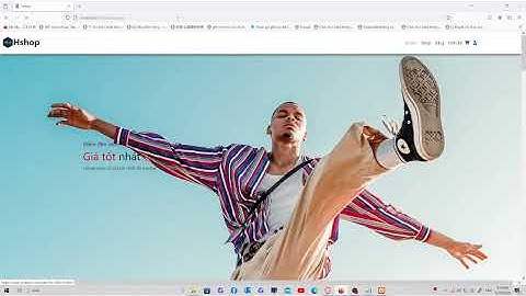 video demo shop thời trang, hướng dẫn cài đặt và truy cập trang web