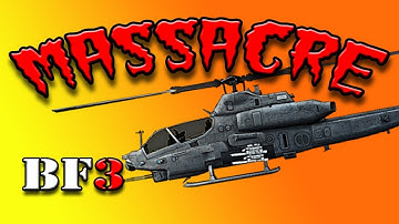 BF3 Attack Chopper Massacre - ( Rambo Tags Unlocked )