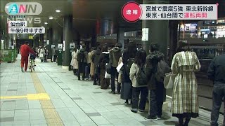 【速報】東北新幹線　東京-仙台間で運転再開(2021年3月20日)