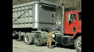 Highway Haulage Truck Inspection Conducted by MSHA Inspector