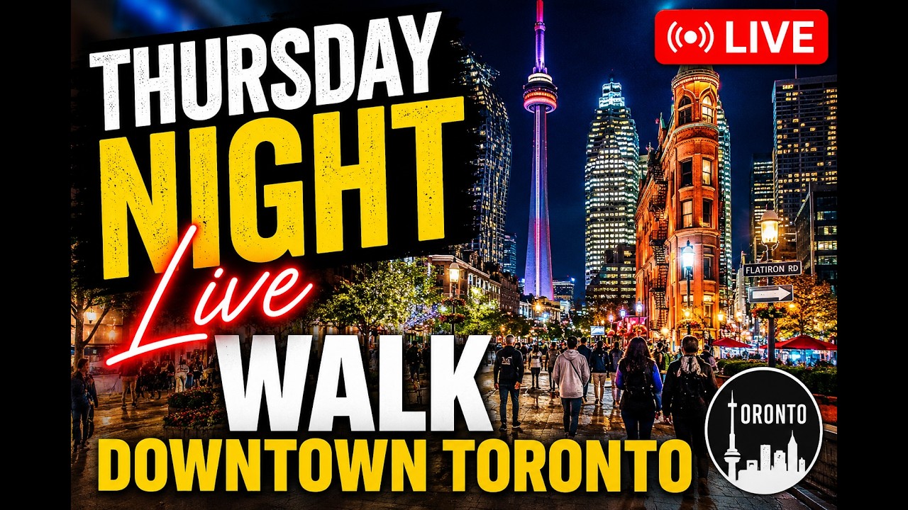 Thursday Walk Live Thursday Walk Downtown Toronto 5/14/26 - YouTube