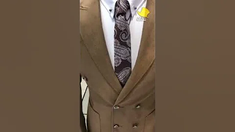 Genova Brown Classic Suit