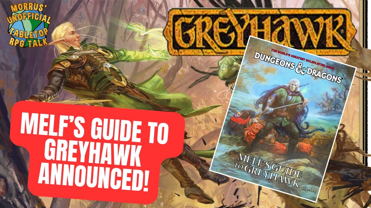 Official GREYHAWK Setting Book Announced @ GaryCon - YouTube