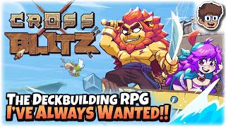 The Deckbuilder RPG I&#39;ve Always Wanted!! | Let&#39;s Try Cross Blitz | #ad