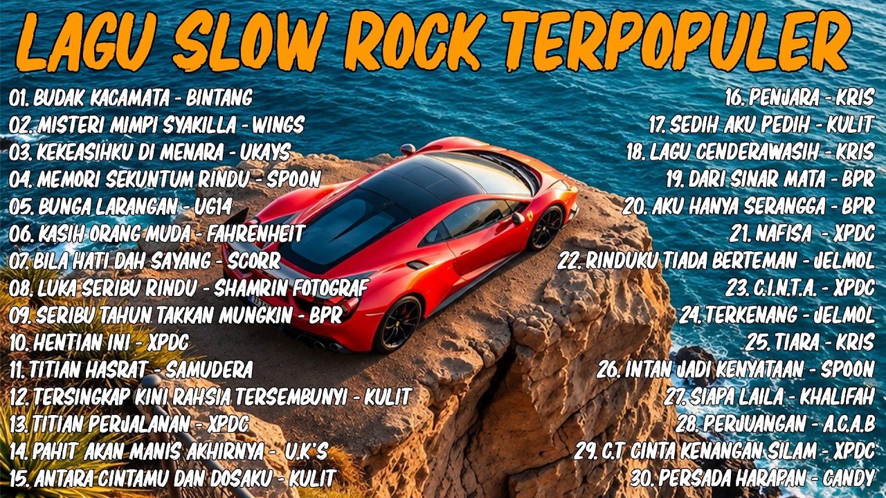 🎸 Lagu Slow Rock Malaysia Terbaik 🎸 Lagu Jiwang 80/90an 🎸 Lagu Malaysia Lama Terbaik