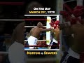 On This Day - Earnie SHAVERS destroys Ken NORTON | March 23rd #shorts #onthisday