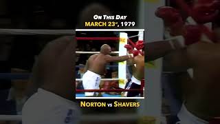 On This Day - Earnie SHAVERS destroys Ken NORTON | March 23rd #shorts #onthisday