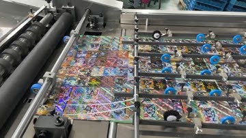 PK54-55 Automatic Game Cards Cutting Collating Machine