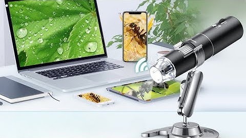 Skybasic Wireless Digital Microscope 🔍 | 50X-1000X WiFi Zoom for iPhone, Android, Windows & Mac!