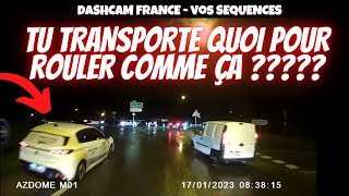 IL CONDUIT COMME UN FUGITIF ET FRÔLE L'ACCIDENT 😡 Dashcam France - Vos Séquences