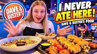 Trying Dave & Buster’s Food for the First Time!