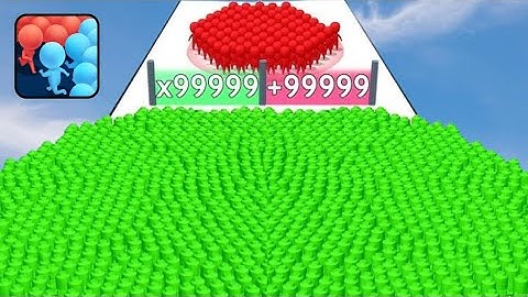 New Satisfying Mobile Gamer Count Masters Play 9999+ Levels Top Tiktok Free  Gameplay Walkthrough.