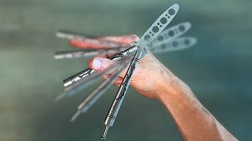 Learning Butterfly Knife Tricks with No Experience