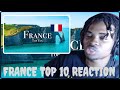 Top 10 Places To Visit In France - 4K Travel Guide | FRENCH (REACTION!!!) | RÉACTION FRANÇAISE