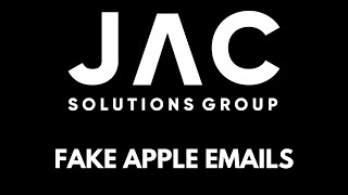 Beware of Fake Apple Emails and What To Look For To Secure Your Business