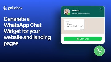 Add a WhatsApp Chat Widget to Your Website