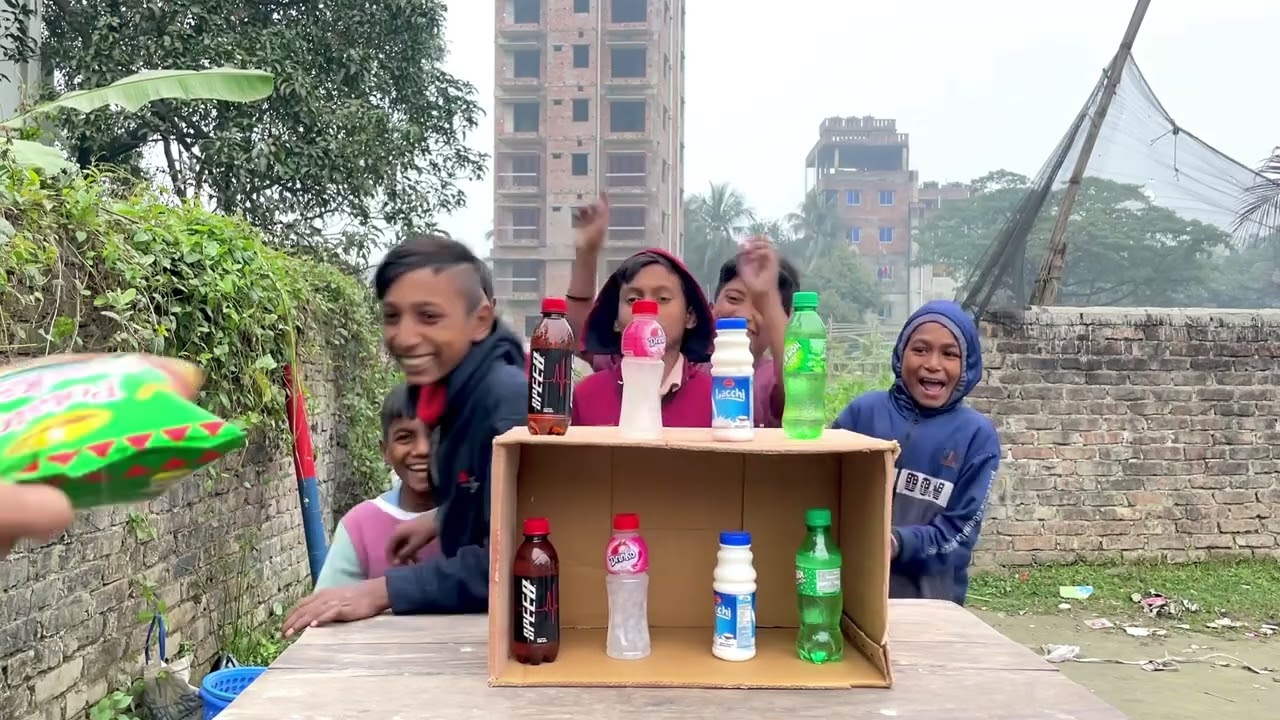 Colour drinks challenge |Bangla gaming video | 