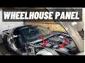 C7 Corvette Wheelhouse Panel Install