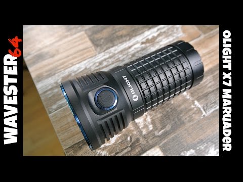 Review : OLIGHT X7 Marauder 9000 Lumen Flashlight